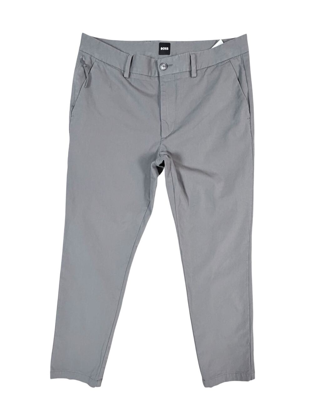 BOSS Men’s 34x30 Kaiton Slim Fit Gray Performance Stretch Pants